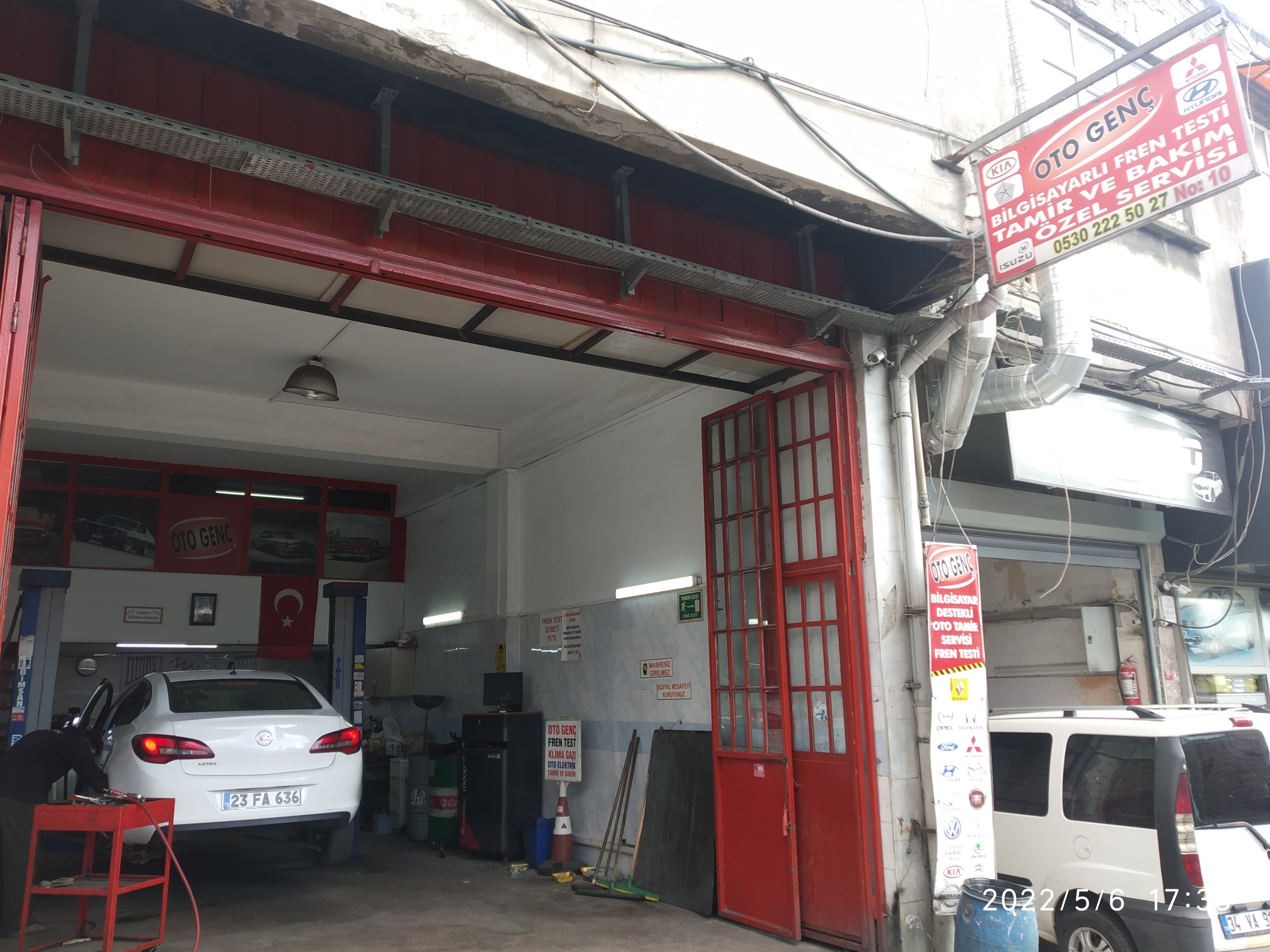 Genç Oto Fren Testi ve Onarım Servisi