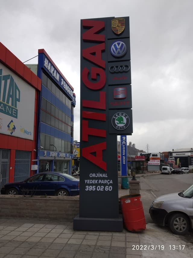 ATILGAN VOLKSWAGEN YEDEK PARÇA